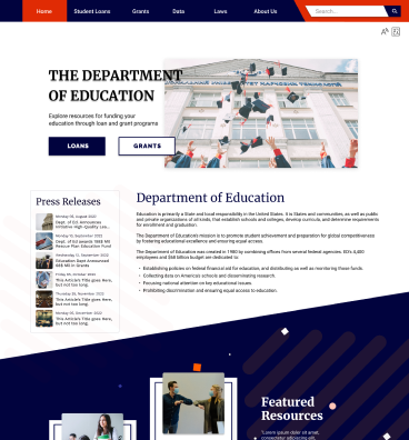 DOE homepage